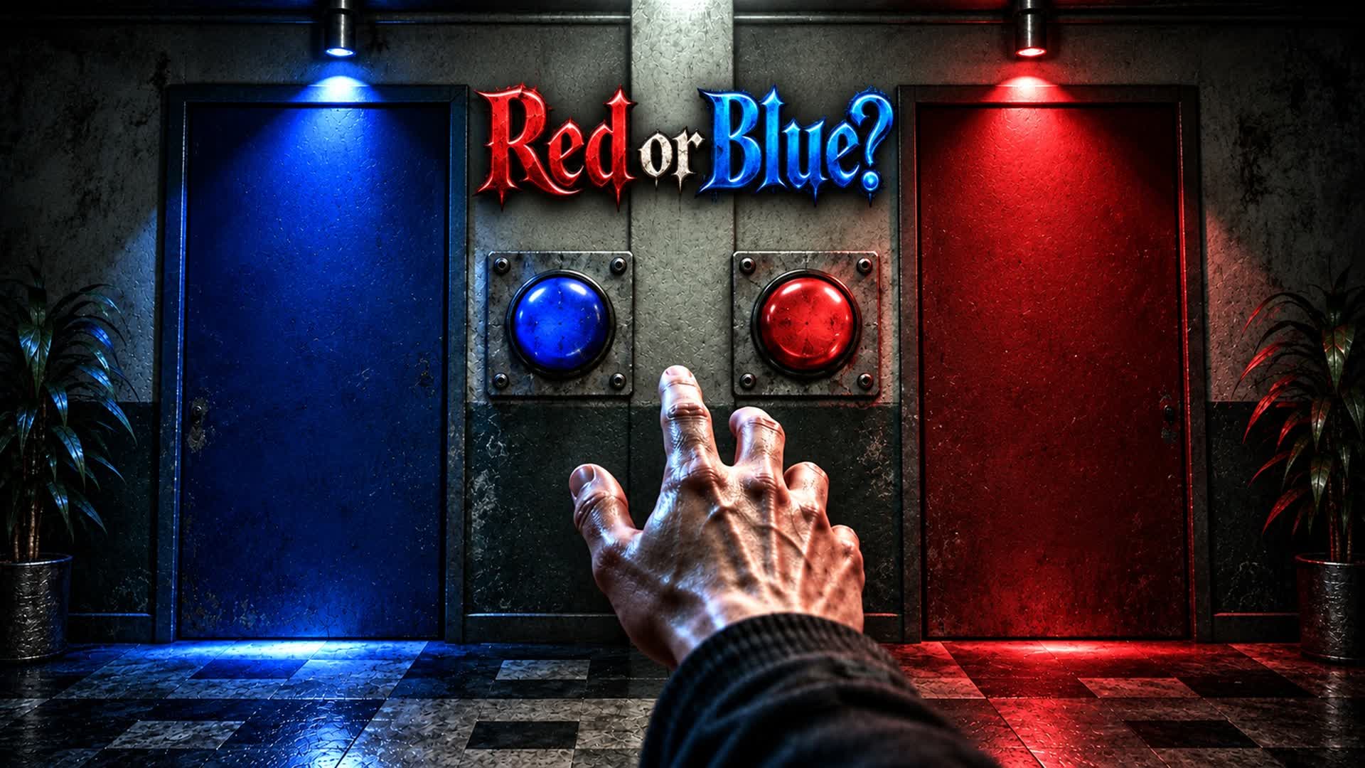 Red Or Blue?! 🔴🔵[HORROR]