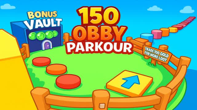 🌈 COLOR 150+ OBBY PARKOUR 🌈