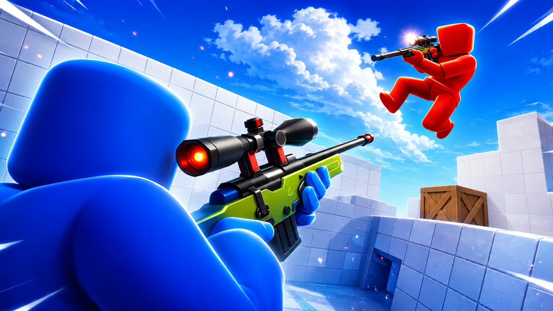 RIVALS RED VS BLUE 🔴🔵RIVALS NUKE