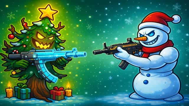 BREAK TIME - WINTER GUN GAME🎯 *K3MMAL*