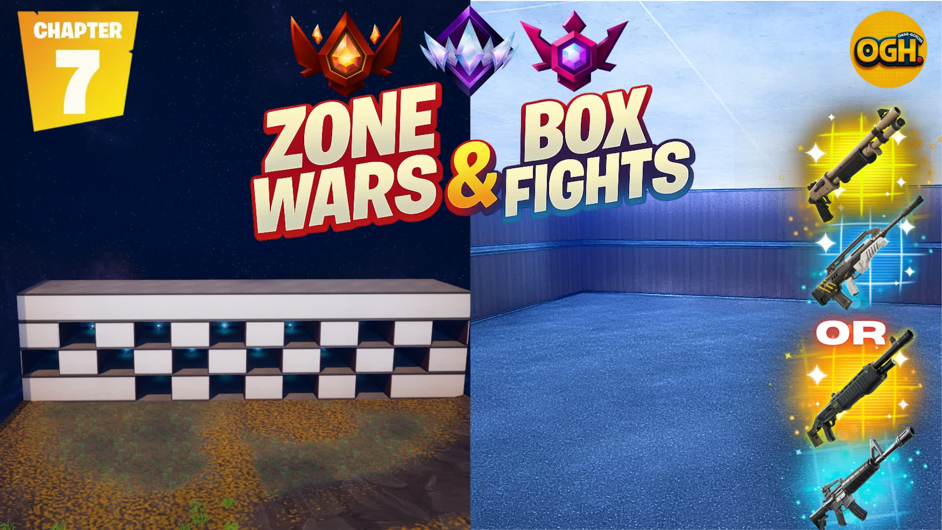 FFA -📦BOX FIGHTS & ZONE WARS🌀[CH7]