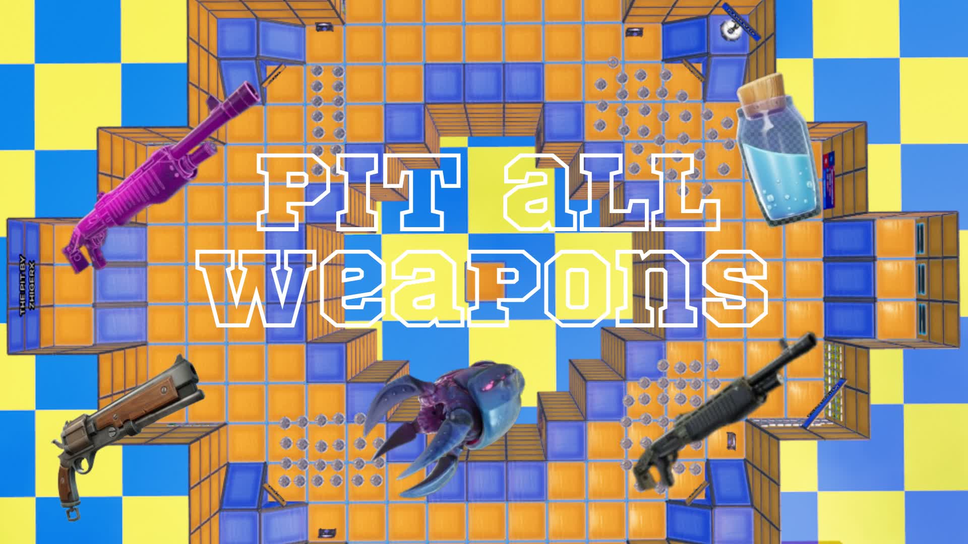 Pit all weapons