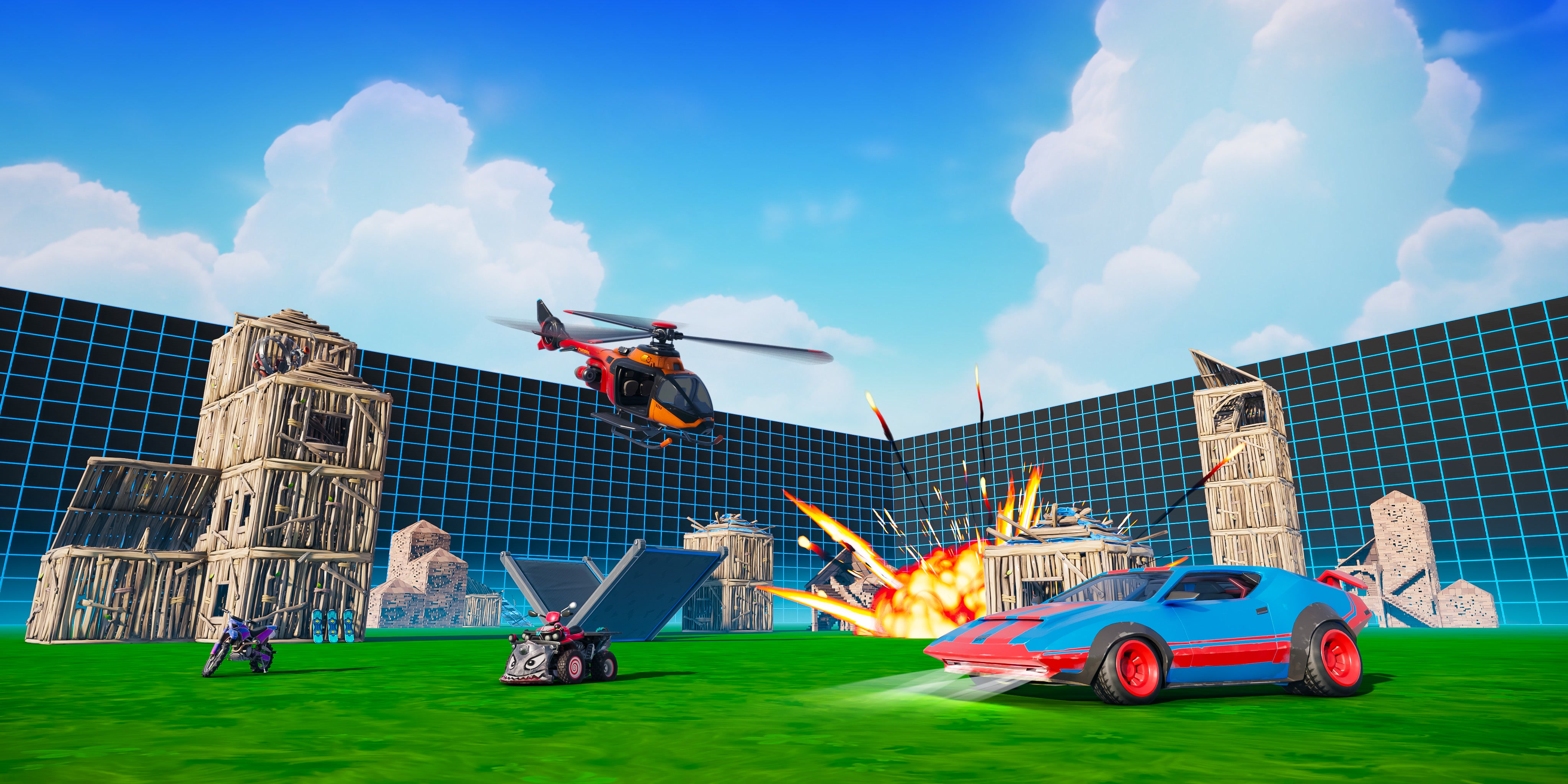 CRAZY 1V1 FFA - ALL GUNS & RIDES