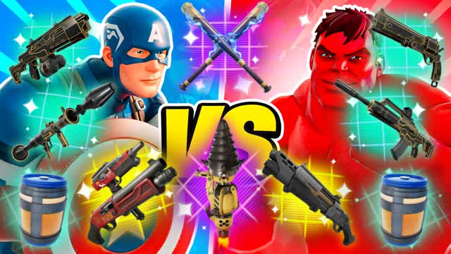 TMNT RED HULK VS CAPTAIN AMERICA đŽđ”
