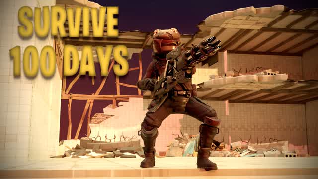 Survive 100 Days in the Downside-Up!