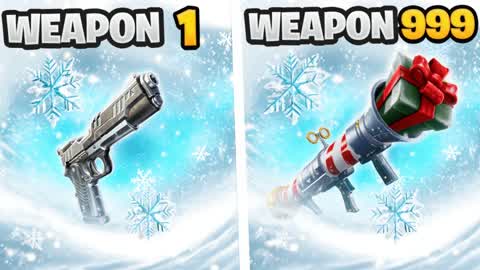 WINTER GUN GAME🔫 ONE SHOT FFA