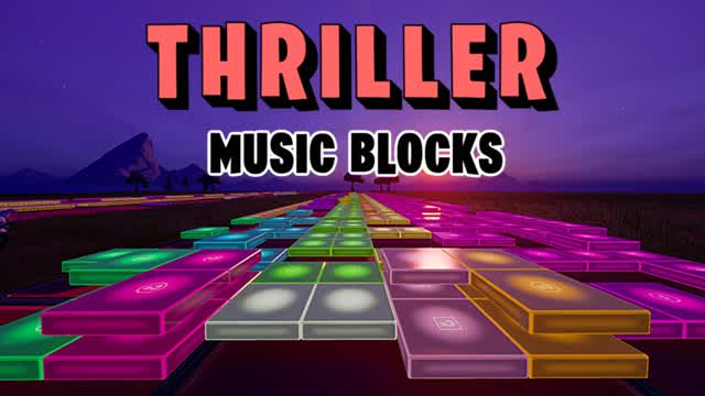 Thriller Music Blocks Cover