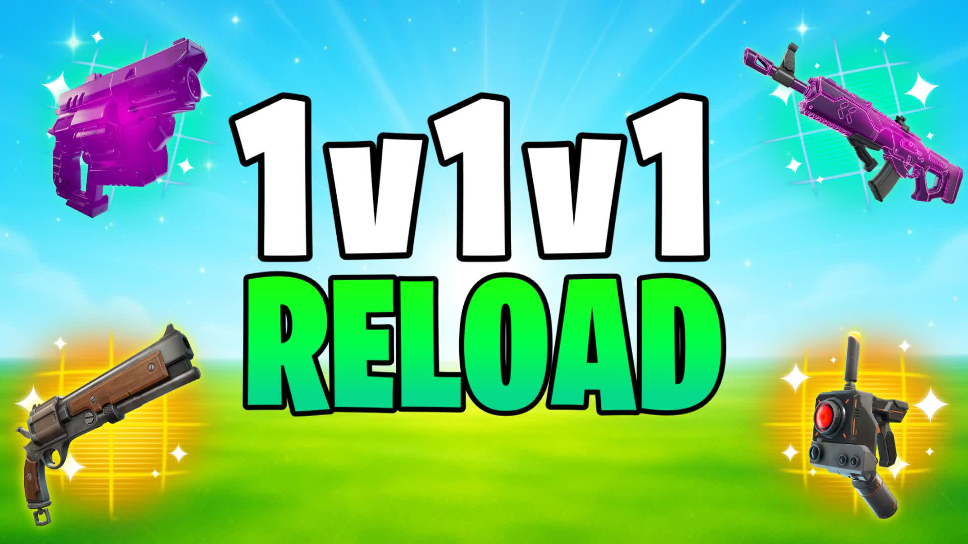 1v1v1 Reload Realistic | TMNT FFA