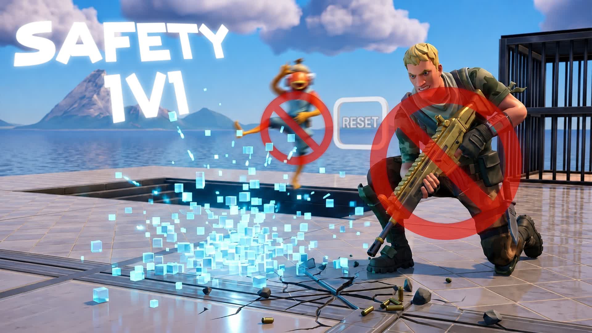 SAFETY 1V1🚫死体撃ち禁止1V1