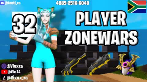 32 Man African ZoneWars