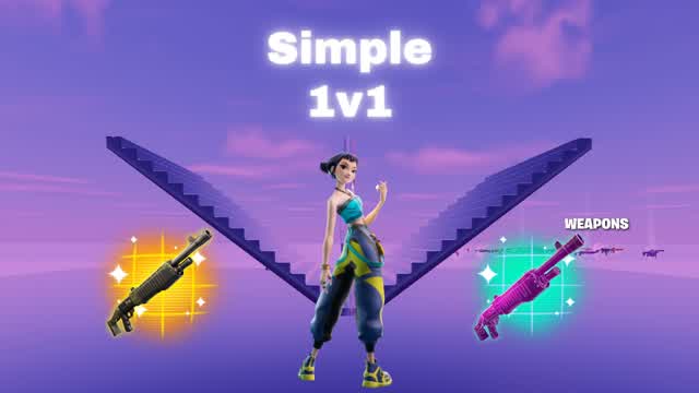 Simple Chill 1V1 Build Fights