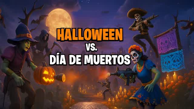 💀 DIA de MUERTOS vs HALLOWEEN 🎃 SPOOKY