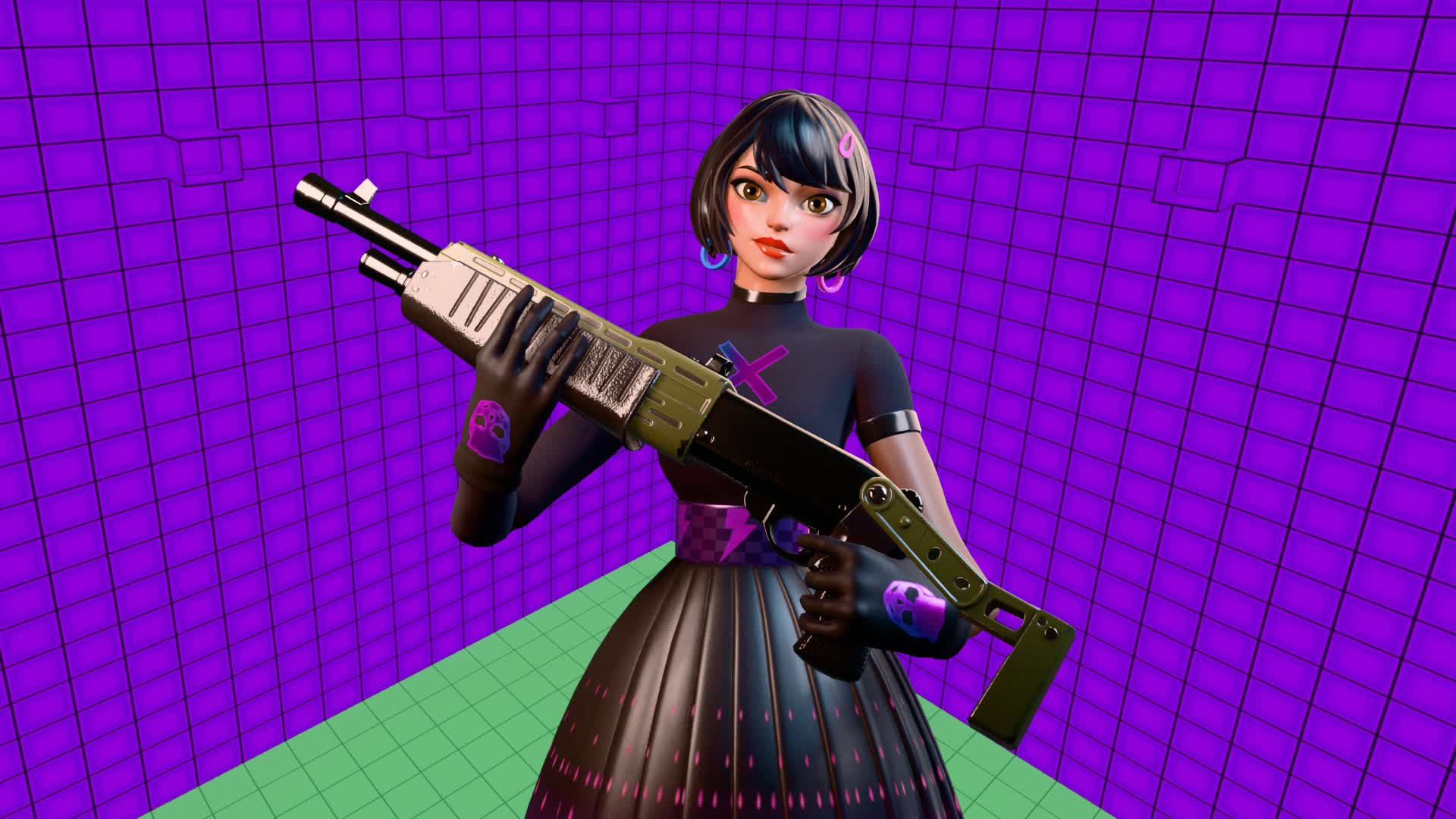 BUILD BATTLE 1v1v1 1v1 GUN 全銃 赤いボックス
