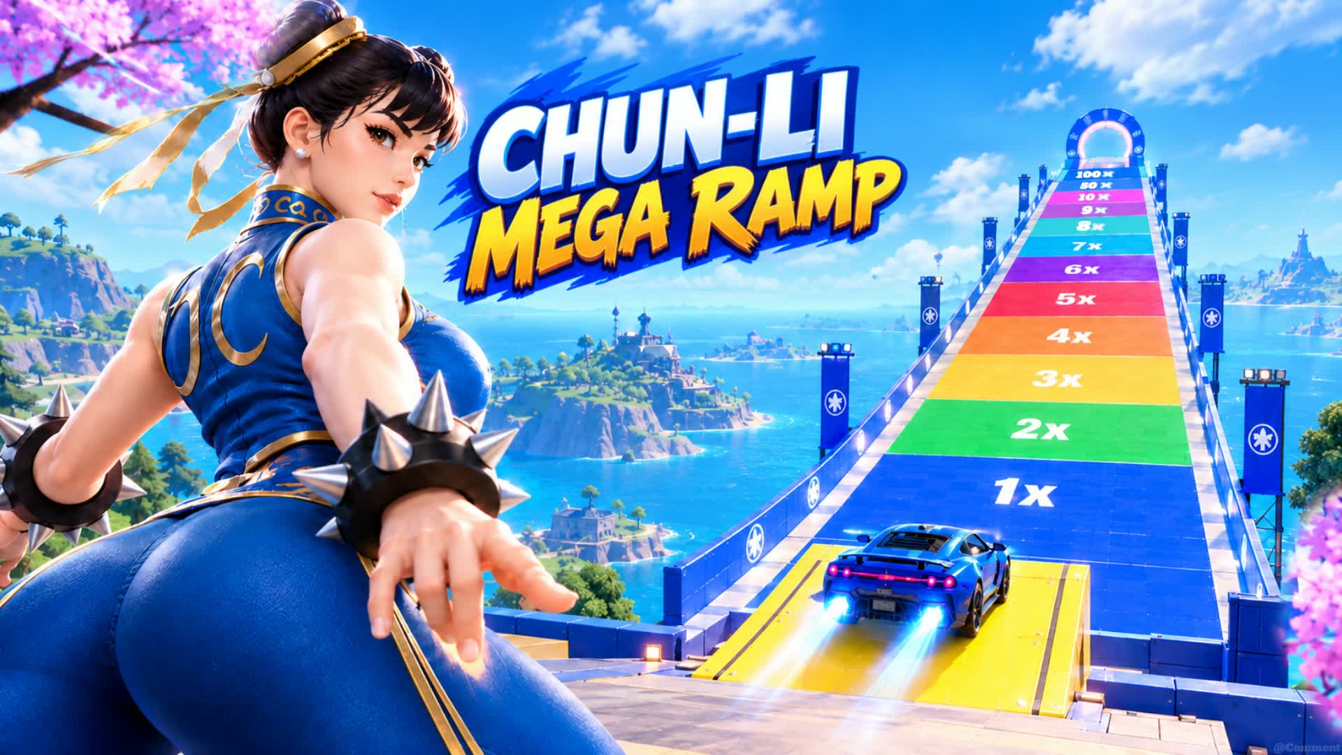 Chun Li Mega Ramp🚀