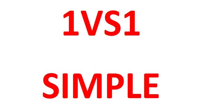 1 VS 1 SIMPLE