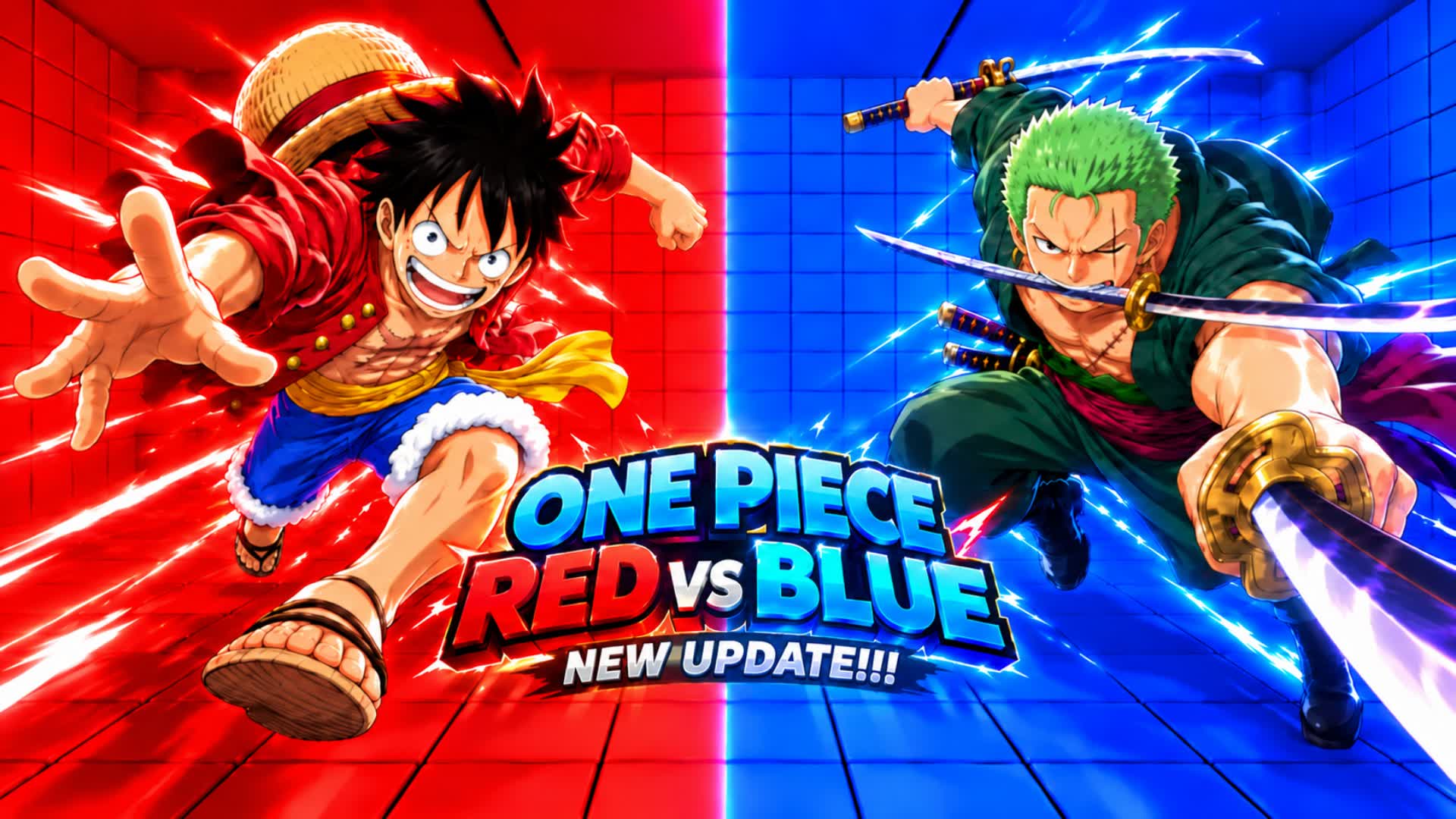 ONE PIECE RED VS BLUE 🔴🔵 RVB 6767!!