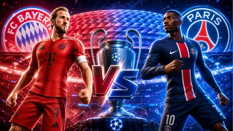 BAYERN vs PSG ⚽️🏆 UEFA CHMPIONS LEAGUE