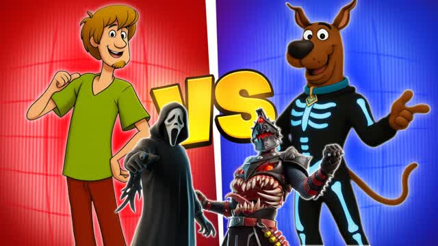 SCOOBY DOO SUPER RED VS BLUE 🔴🔵