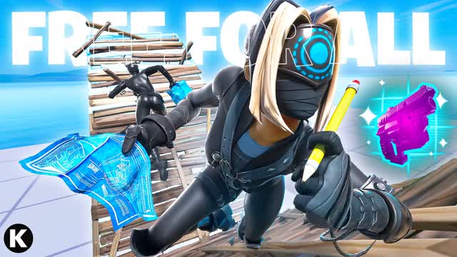 フォートナイト Counterattack set クーポン Khkz 1v1 Free For All Build Fights 3168-8500-2291 by khkz