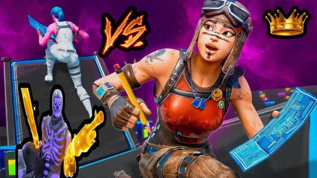 عاركني بالبناء🔥1V1 BUILD FIGHTS
