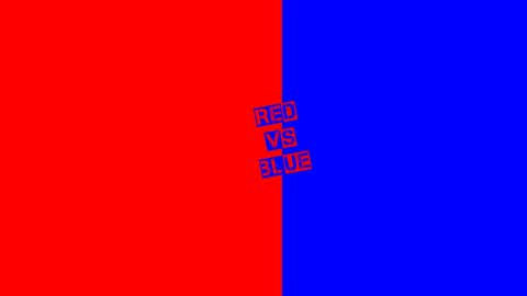 🔵 🔴 RED VS BLUE 🔴 🔵