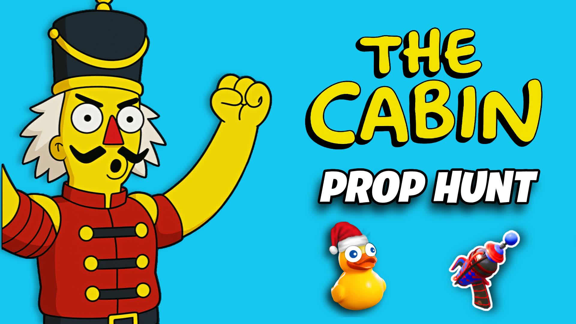 🎄CHRISTMAS CABIN PROP HUNT 🔫