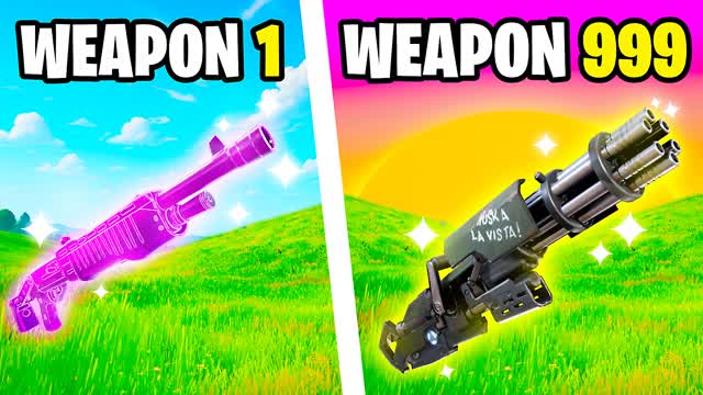 😎 GUN GAME 🔫 SUMMER BEACH ONE SHOT 🎯