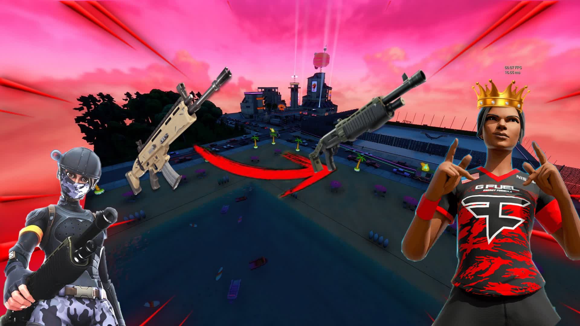 hybridx one shot gun game 889495138213 by hybridx Fortnite Creative