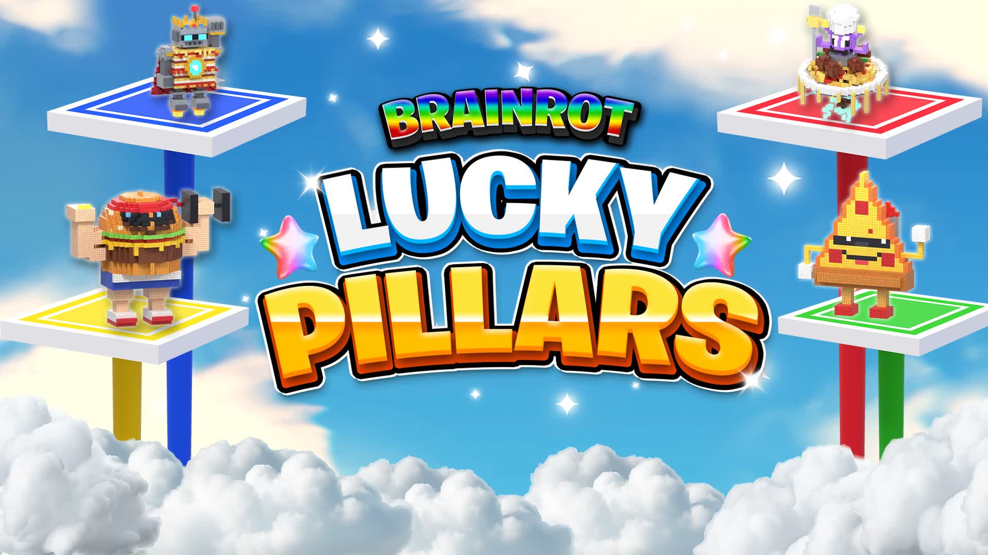 BRAINROT LUCKY PILLARS MAP