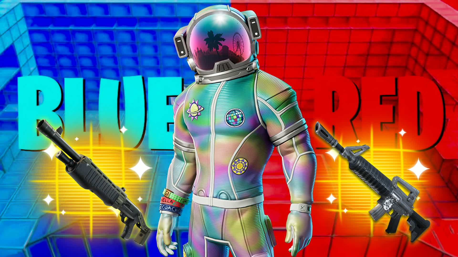 HORIZON RED VS BLUE 🔴🔵 RVB