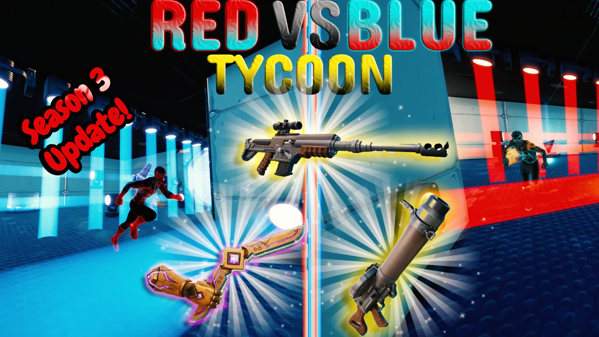 Fun Red vs Blue tycoon [Season 3 Update]
