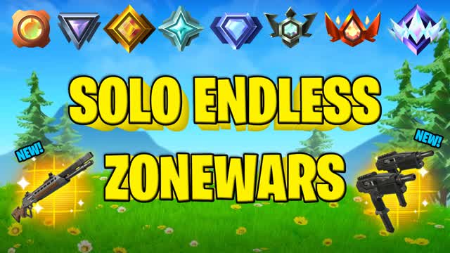 👑SOLO ENDLESS ZONE WARS👑