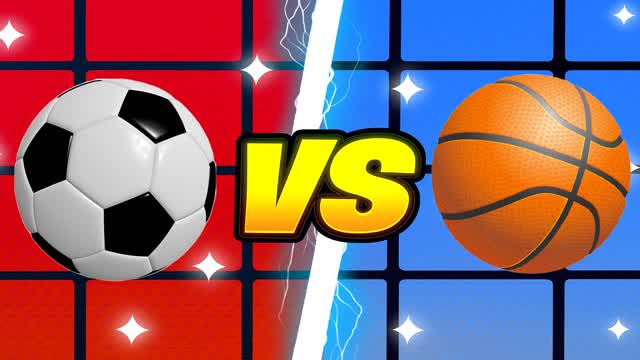 BASKETBALL VS SOCCER RED VS BLUE 🔴🔵