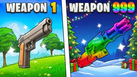 ❄️ CHRISTMAS ONE SHOT 🎯 GUN GAME 🔫