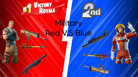 Military Red Vs Blue!