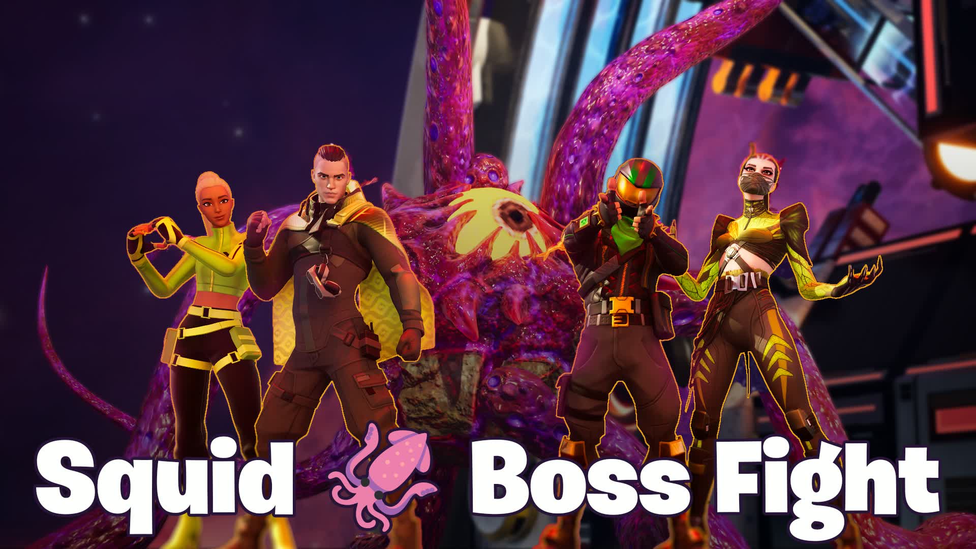 Squid 🦑 Boss Fight