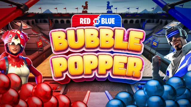 đŽ RED vs BLUE đ” : BUBBLE POPPER đ„