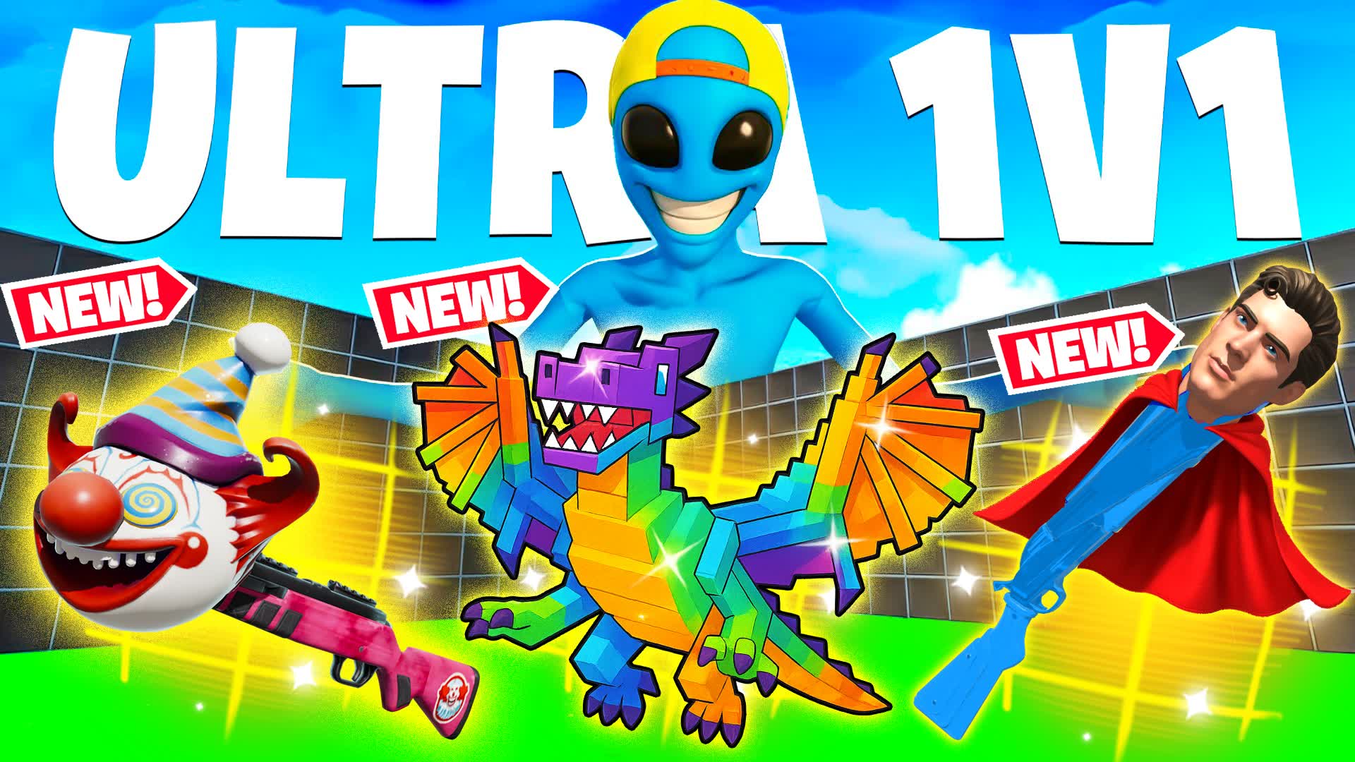 ULTRA 1V1 ALL GUNS & VEHICLES 🎯 FFA