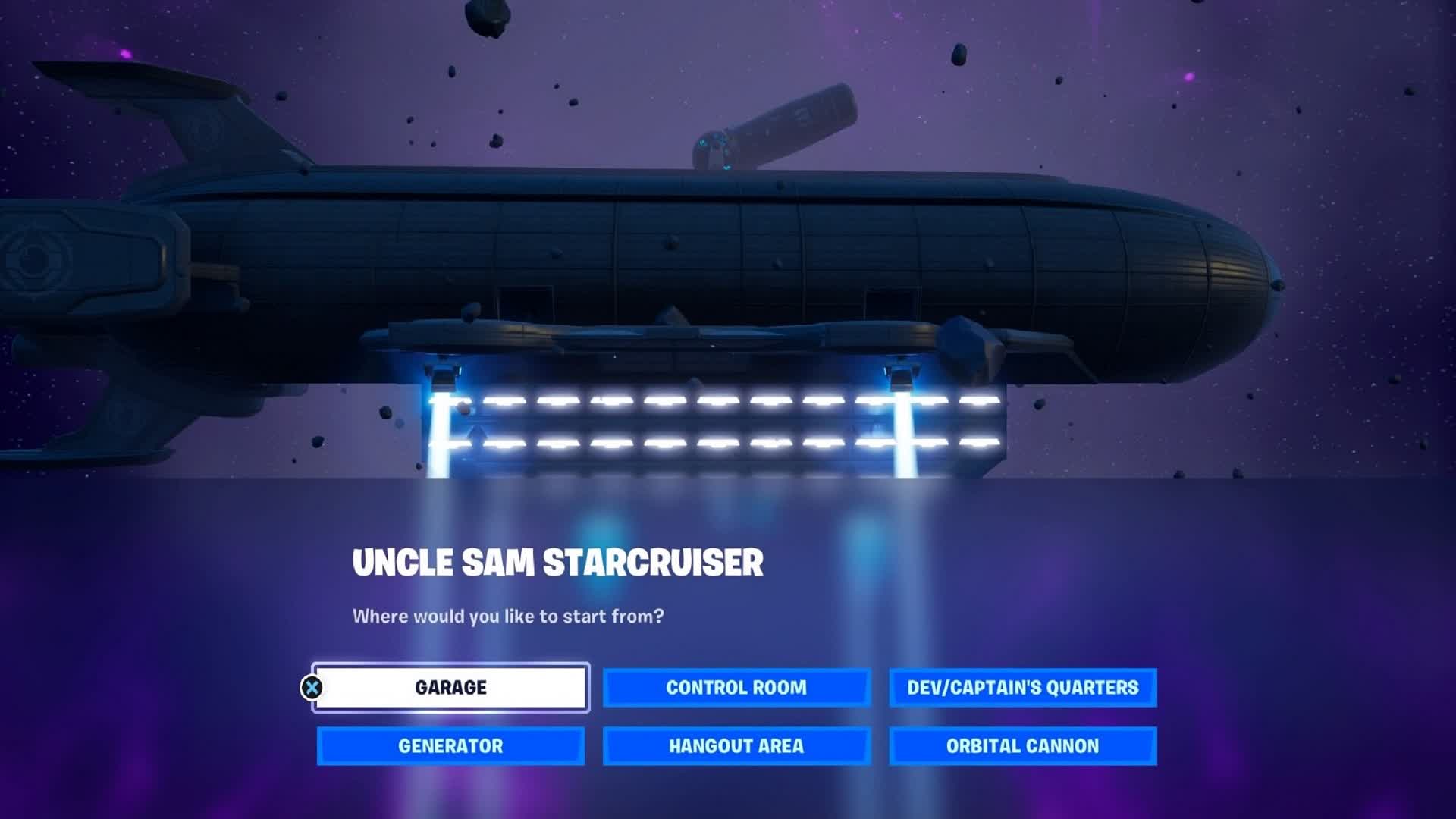 The Uncle Sam Starcruiser