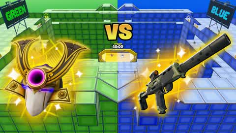 MEGA 🔴GREEN VS BLUE 🔵PVP