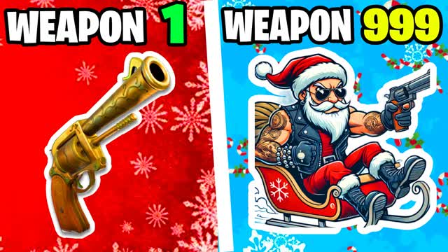 XMAS 🎅 GUN GAME 🔫 ONE SHOT