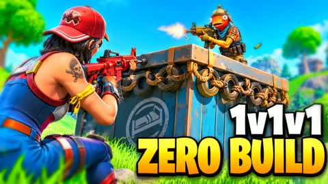 1V1V1 ZERO BUILD 🎯 REAL PVP FFA