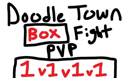 Doodle Town Box Fights 1v1v1v1