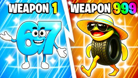 😎SUMMER GUN GAME⭐BRAINROT MEMES😂POWERS