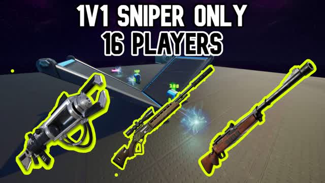 1V1 SNIPER ONLY (16 PLAYERS)