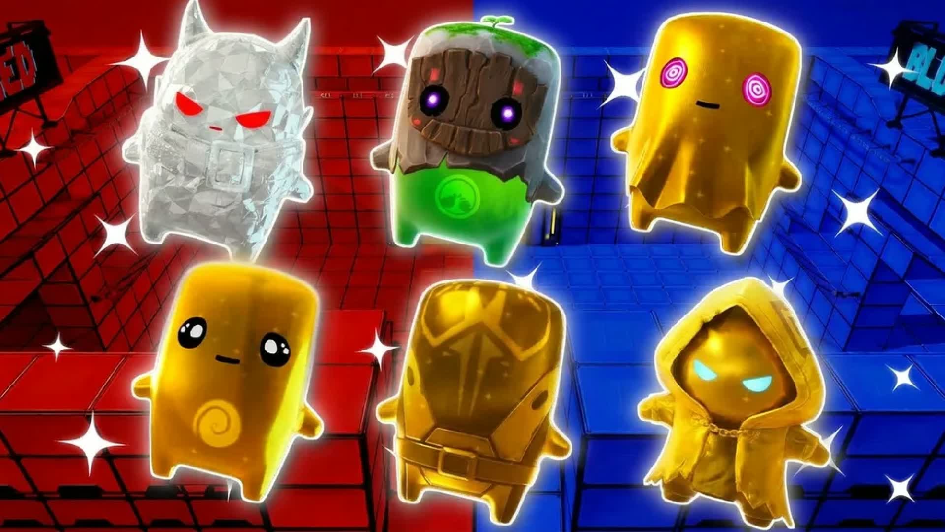 red vs blue blob