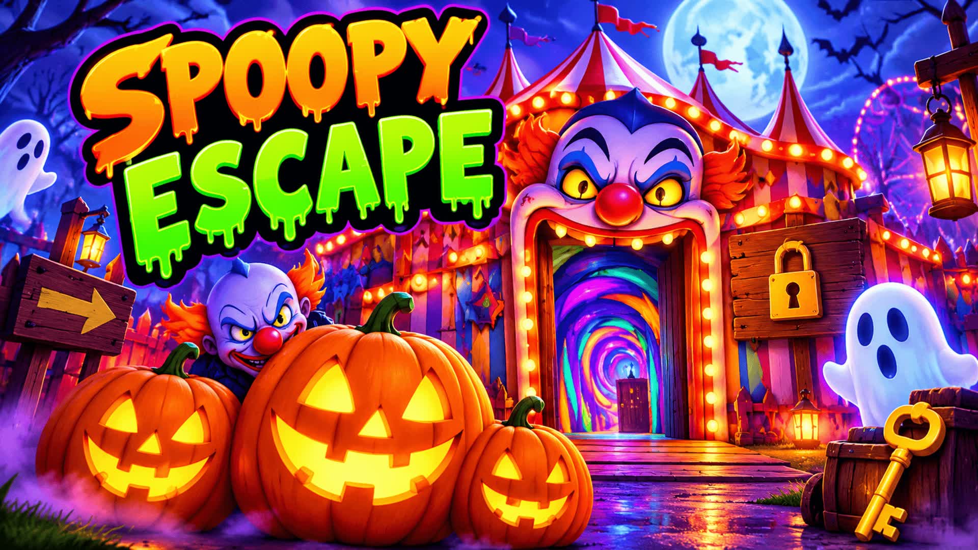 👻 SPOOKY HALLOWEEN ESCAPE ROOM