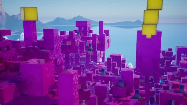 🟣 Magenta Mountains 🌊