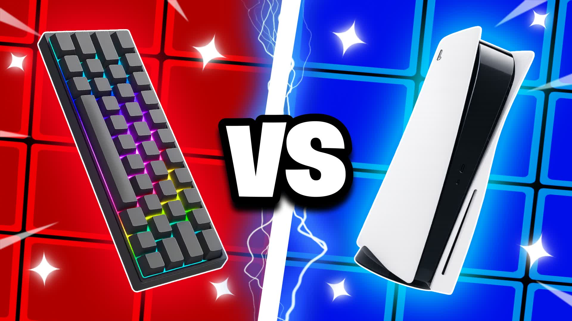 CRAZY PC VS CONSOLE RED VS BLUE 🔴🔵