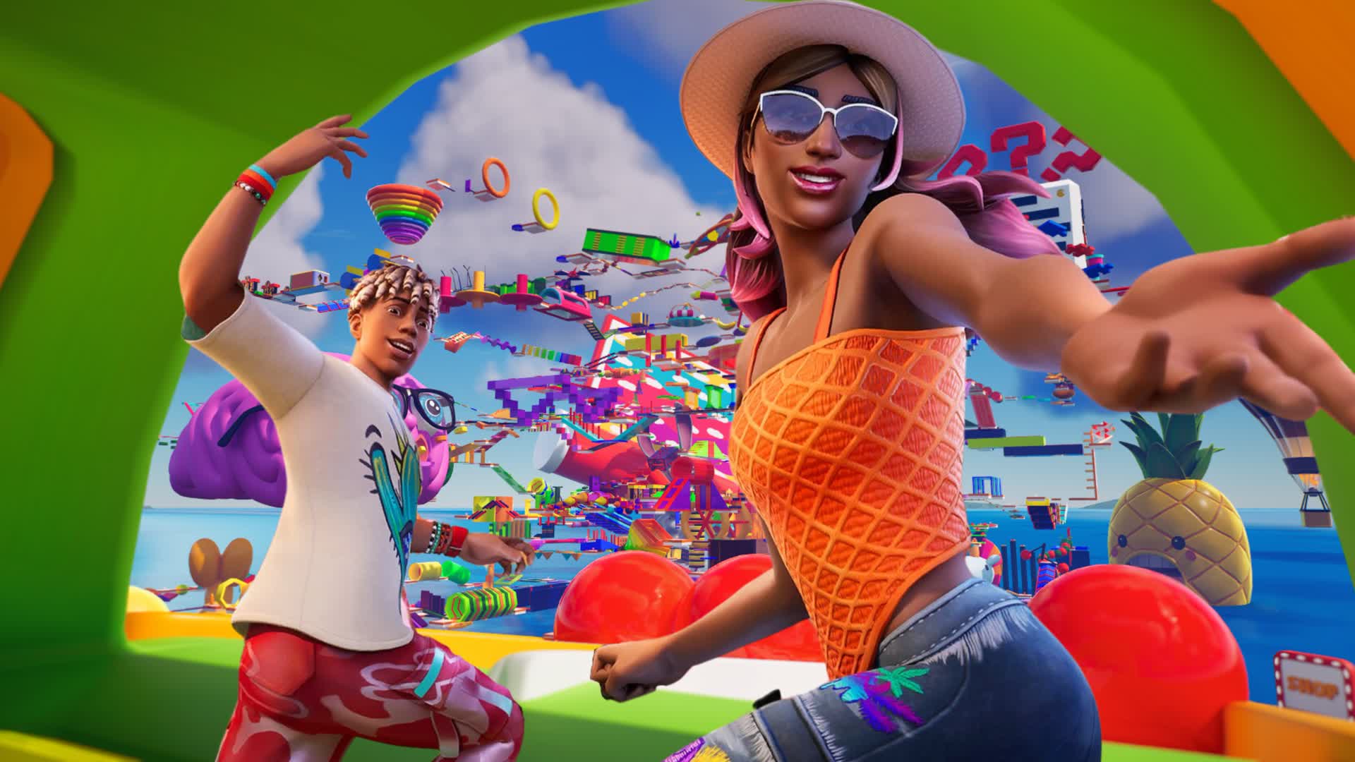 🧠OBBY PARKOUR 500+🌈